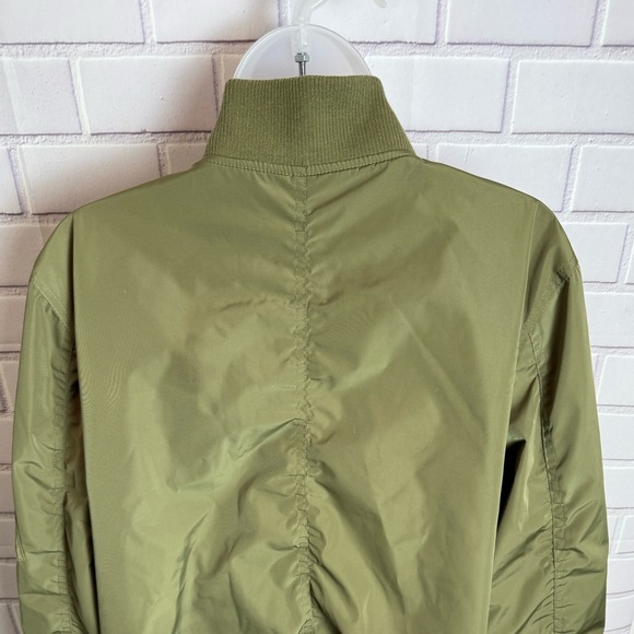 French Connection Olive green bomber jacket/size XL - Picture 12 of 12